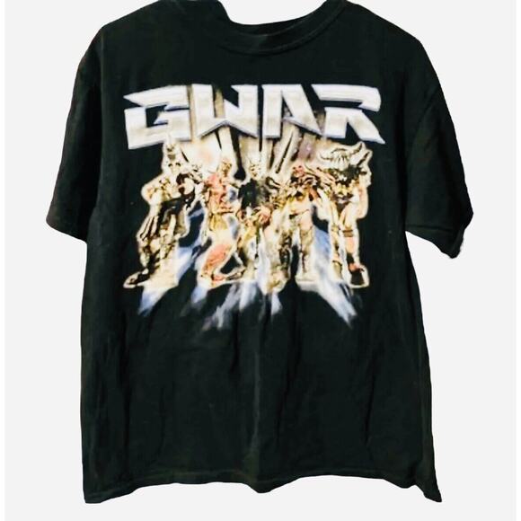 Gwar Shirt Lust In Space Graphic Tee Sz Men Large Heavy Metal Trash Punk Band - Picture 1 of 6